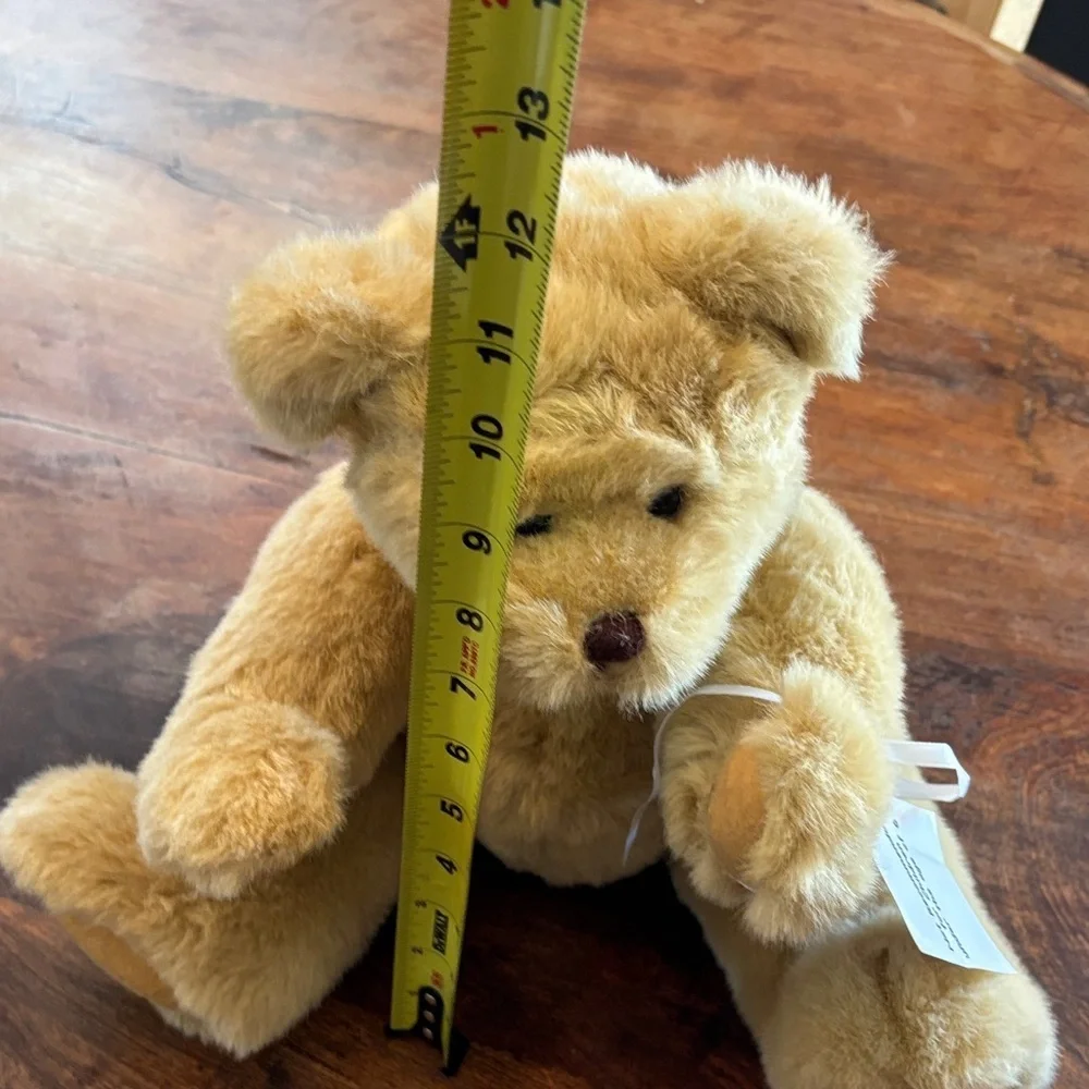 Plush Tan Teddy Bear with movable arms, neck and legs 🧸